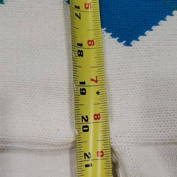 John Ashford  Sweater with Blue and Green Golf Design - Picture 9 of 11